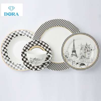 New style factory directly provide dinner set buy online