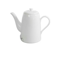 chaozhou factory custom 45% bone china non-electric tea ceramic kettle for decorative